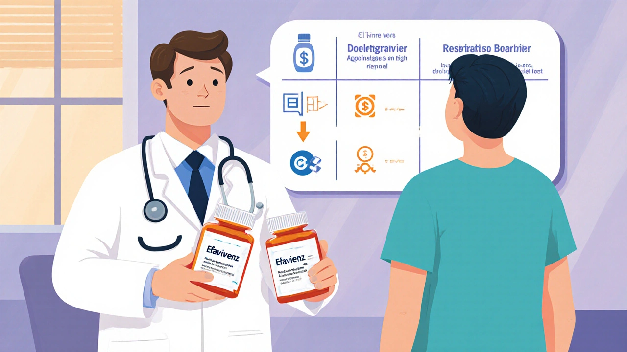 Sustiva (Efavirenz) vs. Alternative HIV Medicines - 2025 Comparison