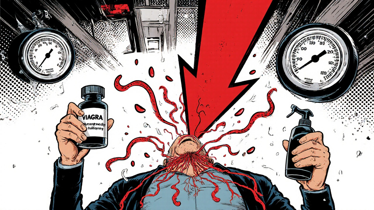 PDE5 Inhibitors and Nitrates: How They Cause Dangerous Blood Pressure Drops