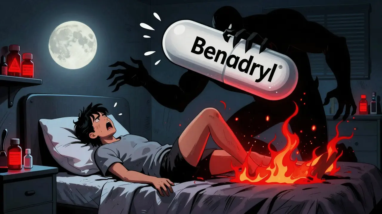 Antihistamines and Restless Legs: Worsening Symptoms and Safe Alternatives