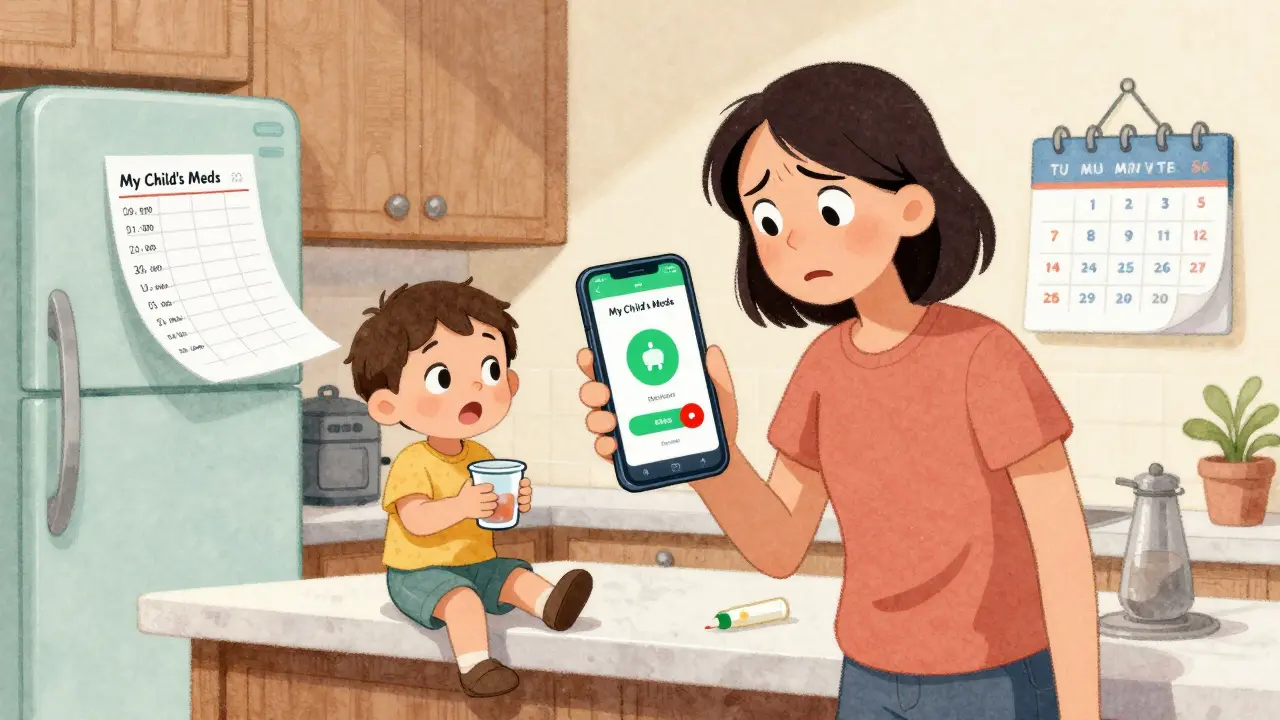 How to Track Pediatric Doses with Apps and Dosing Charts