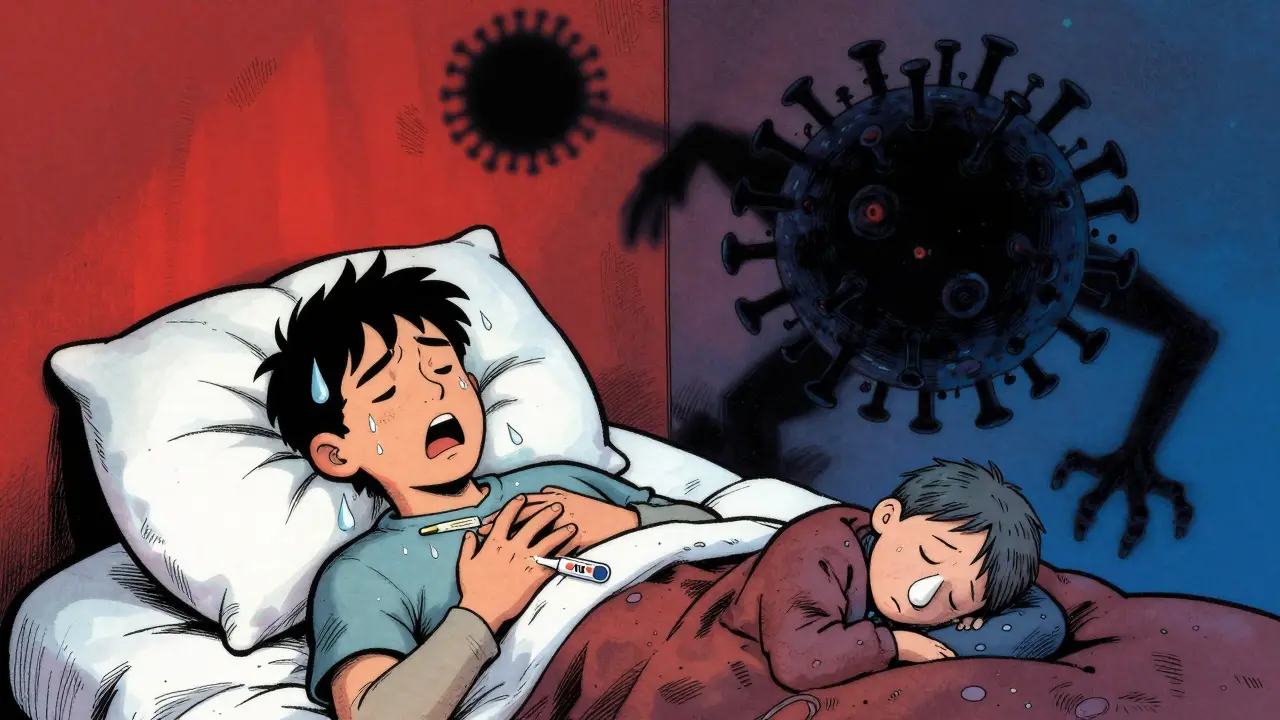 Common Cold vs Influenza: Symptoms, Complications, and When Antivirals Work